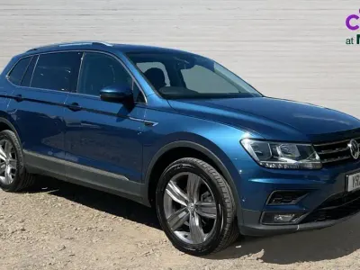 Used VW Tiguan Allspace Match 150 HP (110 kW) 2021 Blue SUV