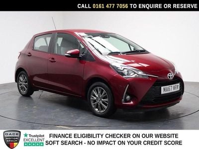 Used Toyota Yaris 111 HP (81 kW) 2017 Red Hatchback
