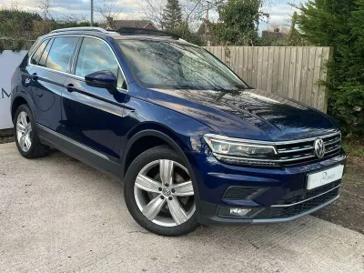 Usado VW Tiguan SEL 150 HP (110 kW) 2020 Azul SUV