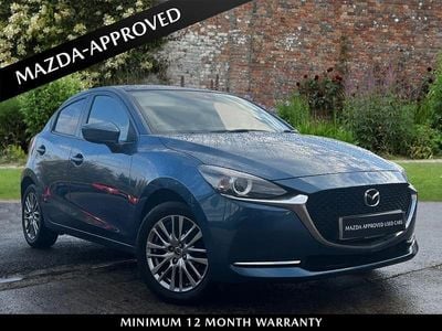 Eternal blue Used 2021 Mazda 2 Inclusive Hatchback | £13,500 (Fair price)