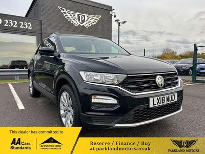 Black Used 2018 VW T-Roc SE SUV | £11,595 (Fair price)