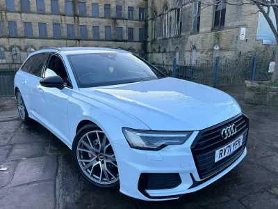 Used Audi A6 Black Edition 204 HP (150 kW) 2021 White Estate