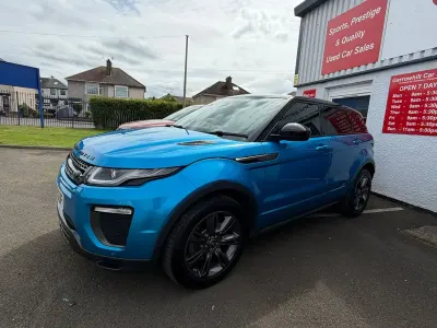 Used Land Rover Range Rover evoque Landmark 2018 Blue Estate