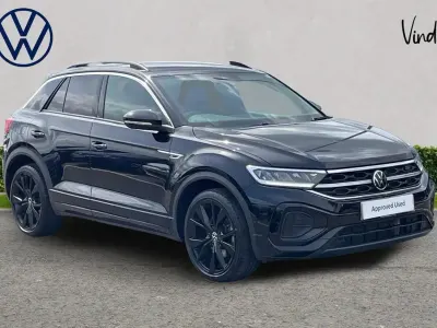 Used VW T-Roc R-line 150 HP (110 kW) 2023 Black SUV