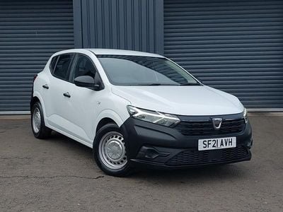 White Used 2021 Dacia Sandero Acces Hatchback | £7,498 (Super price)