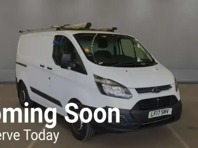 Used Ford Transit Custom 105 HP (77 kW) 2017 White Van