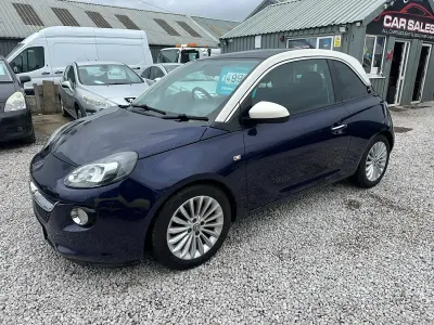 Used Vauxhall Adam Glam 2014 Blue Hatchback