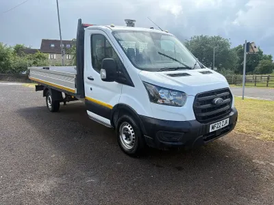 Used Ford Transit 130 HP (95 kW) 2022 White Van