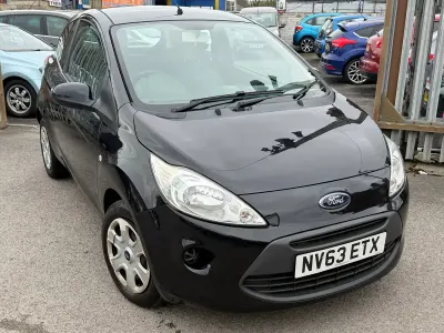 Used Ford Ka 69 HP (50 kW) 2013 Black Hatchback