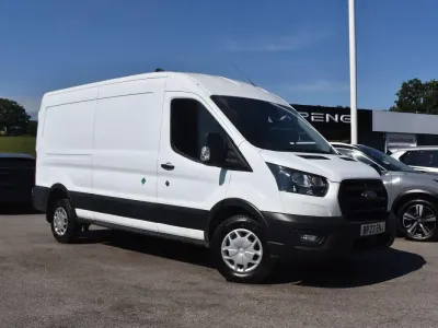 Used Ford Transit Trend 130 HP (95 kW) 2023 White Van