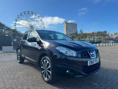 Used Nissan Qashqai N-TEC 117 HP (86 kW) 2012 Black SUV
