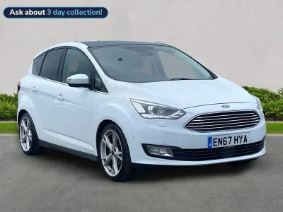 Second-hand Ford C-MAX Titanium X 2018 Alb Monovolum