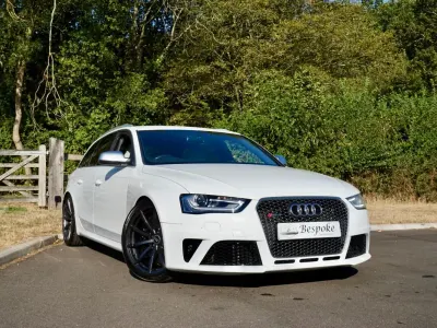 Used Audi RS4 Comfort 450 HP (330 kW) 2012 White Estate