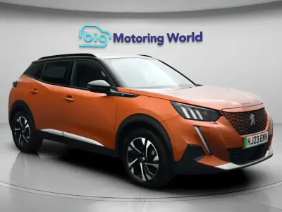 Used Peugeot e-2008 GT 100 kW (136 HP) 2023 Orange SUV