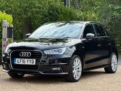 Used Audi A1 Sportback S-Line 150 HP (110 kW) 2016 Black Hatchback