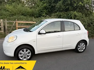 Used Nissan Micra S 2011 White Hatchback