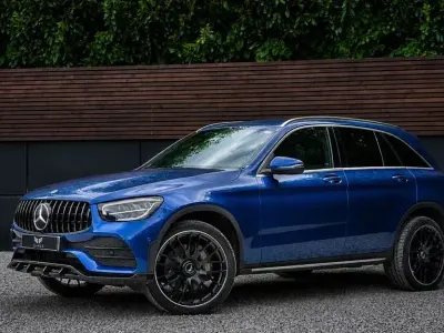 Used Mercedes GLC300 AMG Line Premium Plus 2019 Blue SUV