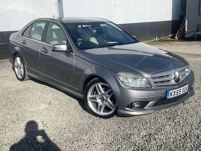 Begagnad Mercedes C220 2009 Silver Sedan