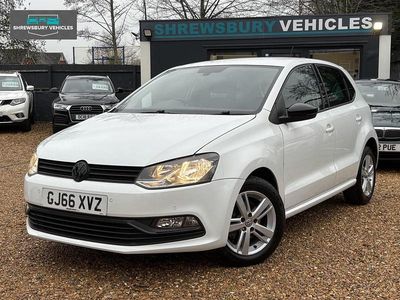 White Used 2016 VW Polo Match Hatchback | £8,795 (Fair price)