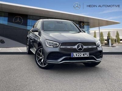 Used Mercedes GLC300 AMG line 2022 Grey Coupe