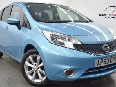Used Nissan Note Acenta Premium 98 HP (72 kW) 2014 Blue Hatchback