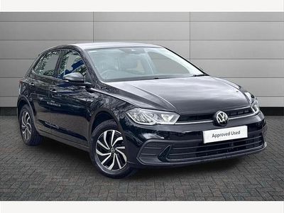 Used VW Polo Life 95 HP (69 kW) 2023 Black Hatchback