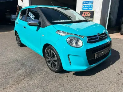 Used Citroën C1 Flair 82 HP (60 kW) 2016 Blue Hatchback