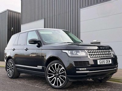 Begagnad Land Rover Range Rover Vogue 2015 Svart SUV