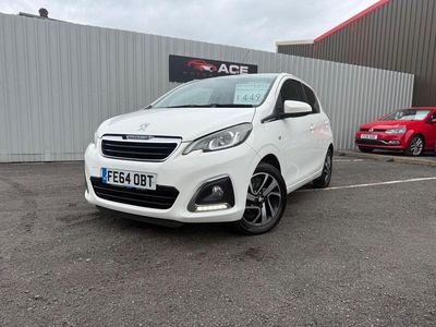 Used Peugeot 108 Allure 82 HP (60 kW) 2014 White Hatchback