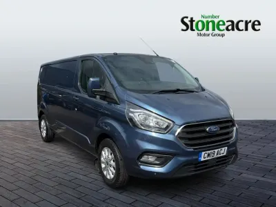 Używany Ford Transit Custom Limited 130 KM (95 kW) 2019 Niebieski Van