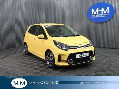 Used Kia Picanto GT-Line 2021 Yellow Hatchback