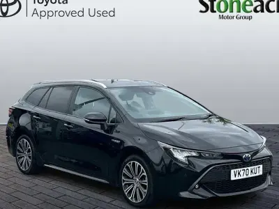 Used Toyota Corolla Design 122 HP (89 kW) 2022 Black Estate