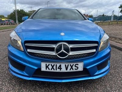 Used Mercedes A220 AMG 170 HP (125 kW) 2014 Blue Hatchback
