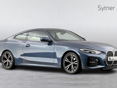 Blue Used 2022 BMW 420 M Sport Coupe | £27,000 (Fair price)