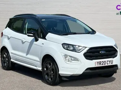 Used Ford Ecosport ST-Line 125 HP (91 kW) 2020 Black SUV