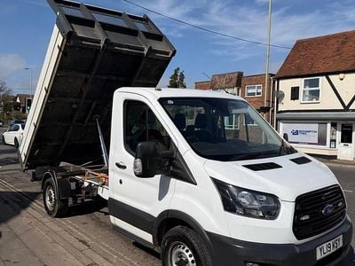 Used Ford Transit 130 HP (95 kW) 2019 White Cabriolet
