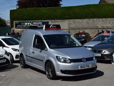 Used VW Caddy 102 HP (75 kW) 2013 Silver MPV
