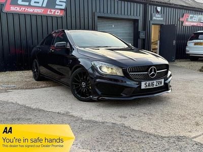 Used Mercedes CLA180 AMG 122 HP (89 kW) 2016 Purple Sedan