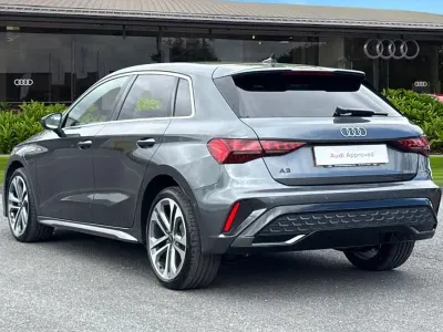 Begagnad Audi A3 e-tron S-Line 204 HK (150 kW) 2025 Grå Halvkombi