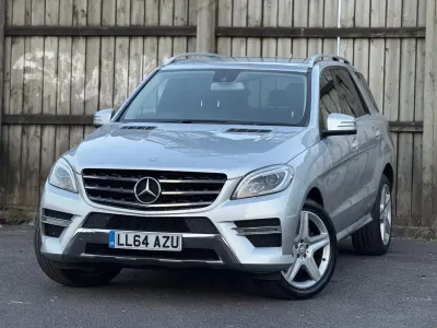 Used Mercedes ML250 AMG line 2014 Silver SUV