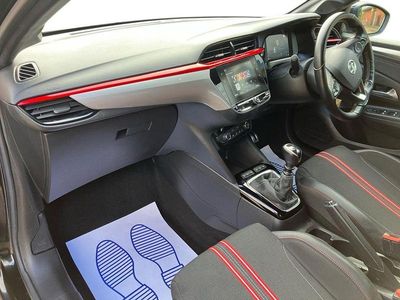 Used Vauxhall Corsa SRi 99 HP (72 kW) 2021 Black Hatchback