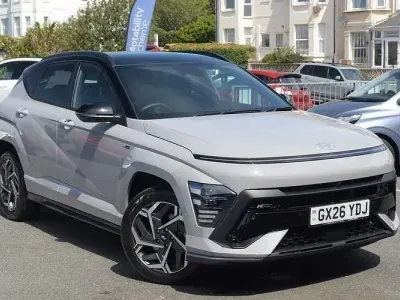 New Hyundai Kona N Line 101 HP (74 kW) 2026 Grey SUV