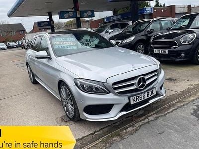 Used Mercedes C250 AMG Line Premium Plus 2016 Silver Estate