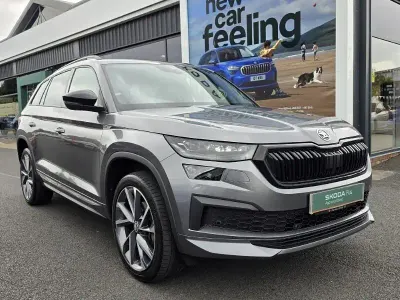 Used Skoda Kodiaq SportLine 150 HP (110 kW) 2024 Grey SUV