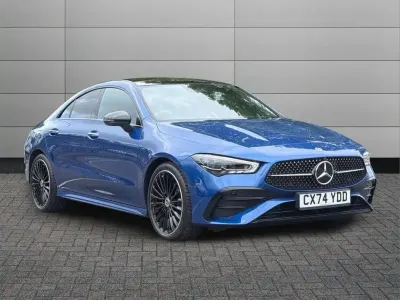 Used Mercedes CLA180 AMG Line Premium Plus 134 HP (98 kW) 2024 Blue Sedan