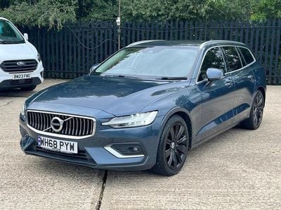 Blue Used 2019 Volvo V60 Inscription Estate | £13,650 (Good price)