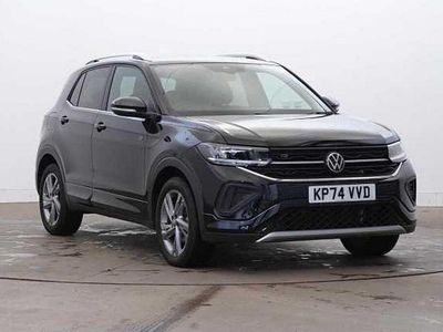 Black Used 2024 VW T-Cross R-line SUV | £23,998 (A bit pricey)