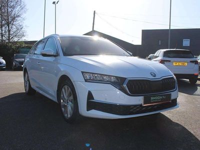 Used Skoda Octavia SE L 110 HP (80 kW) 2025 White Estate