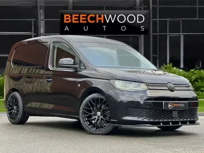 Used VW Caddy S 122 HP (89 kW) 2021 Black MPV