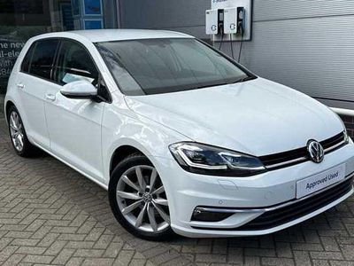 White Used 2020 VW Golf VII GT Hatchback | £16,289 (Fair price)